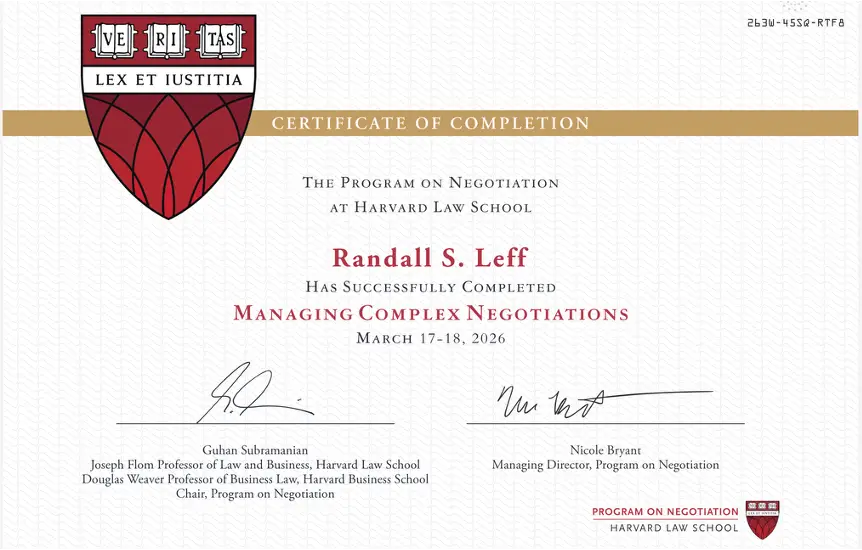 Harvard Certification 2